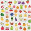 50 Cartoon Wrapped Candy Sticker Pack Waterproof Transparent PET Hand Account Decorative Guitar Notebook