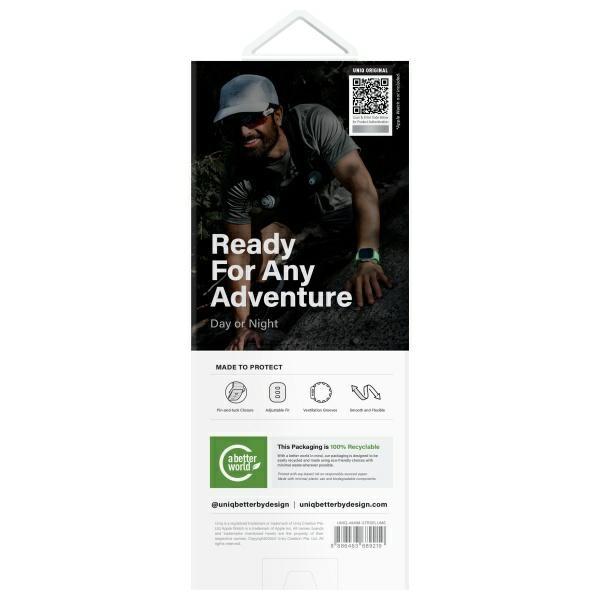 Uniq Stride Se Strap Apple Watch         49/46/45/44Mm Fkm Rubber Strap Lume