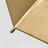 Мужской Женский Трехсекционный Зонт Маленький Свежий Простой Золотой Пластиковый Ветрозащитный Автоматический Дождевик Хозяйственный Дом