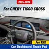 Для CHERY TIGGO CROSS 2025 RHD Автомобильный коврик на панель приборов Защитная накидка на панель от УФ-лучей Коврик на панель Солнцезащитный коврик Защитные аксессуары