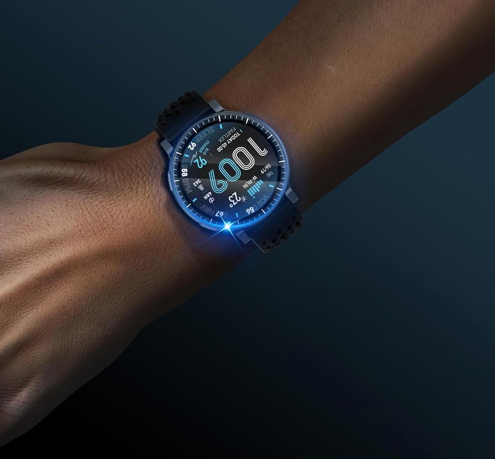 2x ERBORD Hybrid Glass for Amazfit Active Max