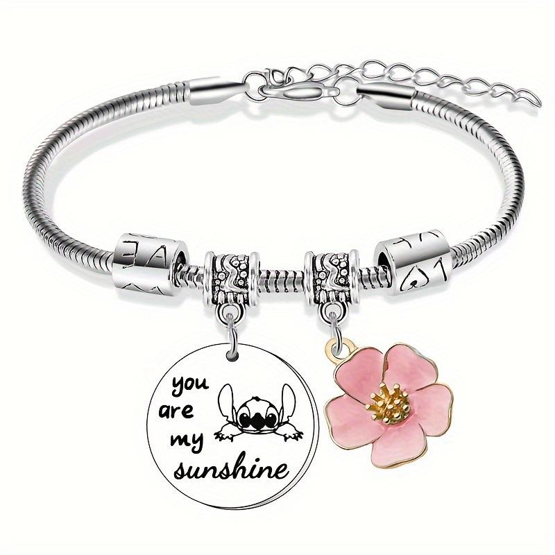 JYL TS Bracelet Keychain Stitch Charm Brings Friendship & Playful Blessings