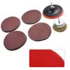 Backing Pad Mix Grit Drill Attachment SANDING DISCS