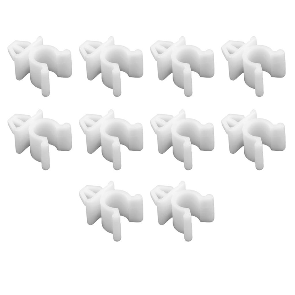 10 шт. Зажим-фиксатор упора капота 65722-01E00 для автомобильных аксессуаров Nissan, фиксатор упора капота