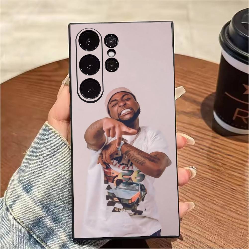 Чехол для телефона D-DAVIDO O-Omo Baba OlowoS для Samsung S25, S24, S21, S22, S23, S20, Ultra, S26, Plus, Fe, Note, 5G Черная крышка