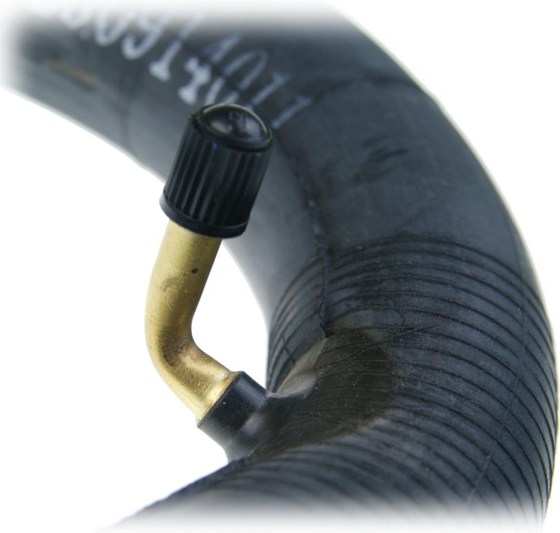 Inner Tube For Strollers, Bikes, Scooters 10 X 2.0, Av Valve, Bent 255×50