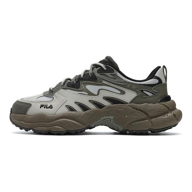 Fila Fern Удобные Универсальные Прочные Дышащие Легкие Низкие Кроссовки Мужские кроссовки Серый F12M441119FAO