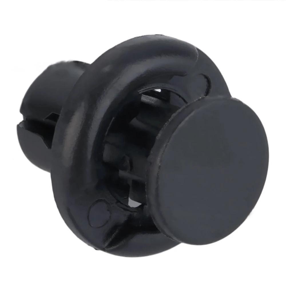 50 шт. Пластиковые расширительные заклепки из АБС-пластика, защелкивающиеся клипсы, заклепочный крепеж, черные автозапчасти, инструмент для ремонта, инструмент для украшения, автомобильные аксессуары