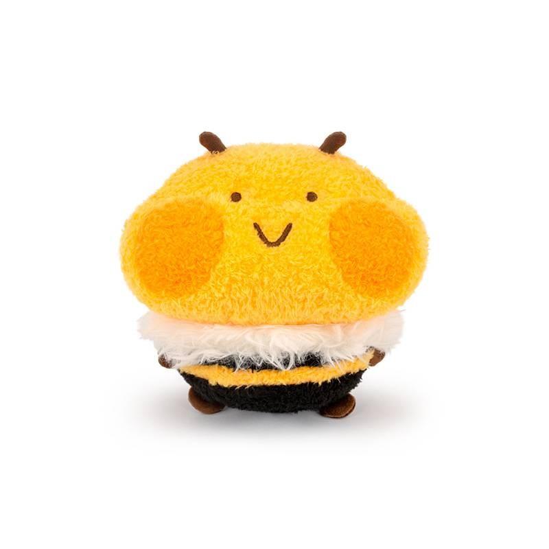 Good Night Bee Plush Toy Cute Cartoon Smile Bedside Doll Children Holiday Gift
