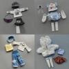 1 Набор Пушистый Милый Зимний Костюм 1/6 Куклы DIY Аксессуары Нарядная Игрушка Универсальная Одежда для Куклы 30 см Подарки для Детей