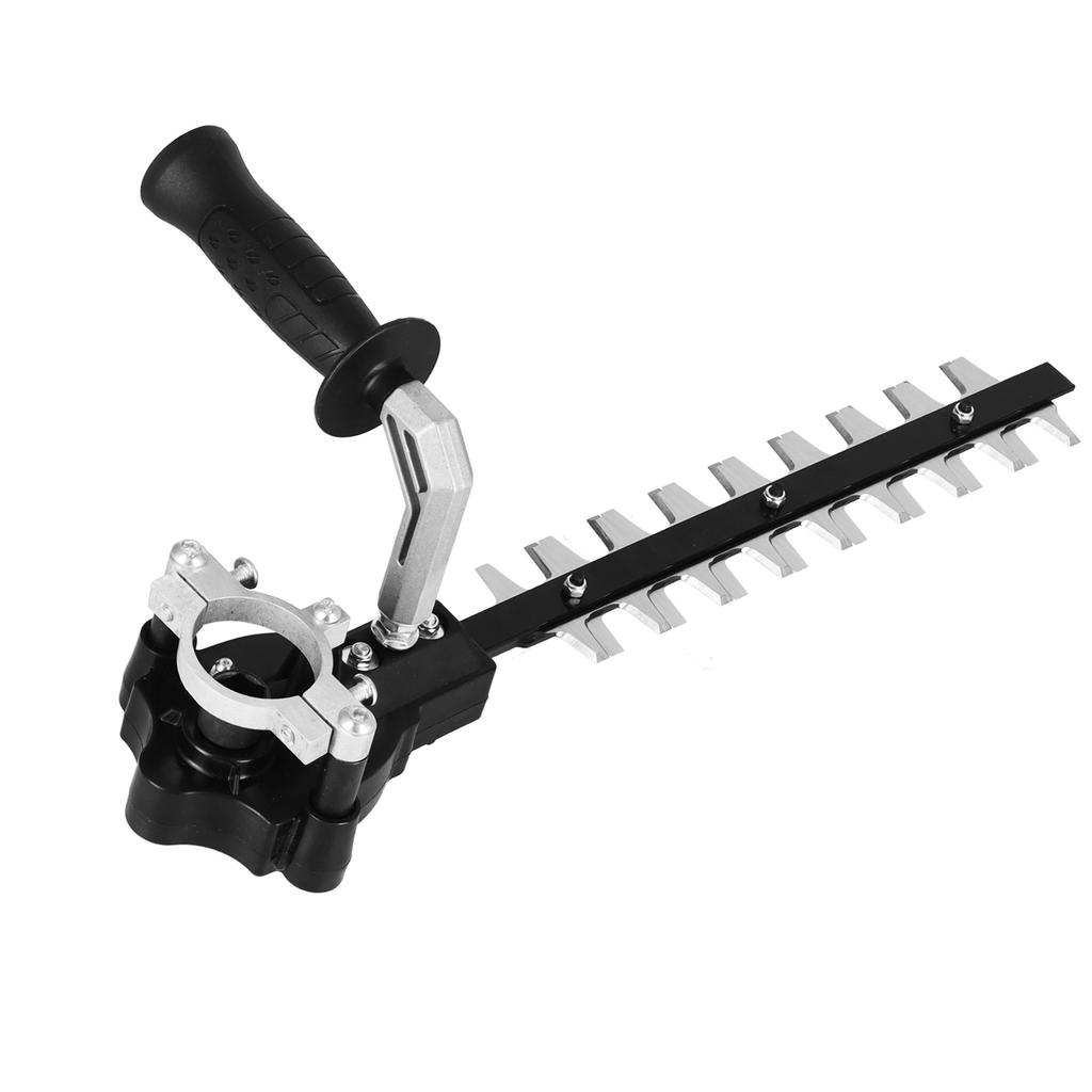 Триммер для живой изгороди с двумя лезвиями, садовая ручная электрическая машина для обрезки живой изгороди для угловой шлифовальной машины M14 M10