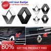 2026 Hot For Renault Hub Caps 1 piece rear boot badge front grille hood trunk Emblem logo For Renault RS Koleos Captur Talisman