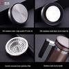 Heenoor XN-7621 Stainless Steel Office Mug with Handle and Filter
