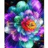 Frame Painting By Numbers For Adults Kits Colorful Flowers Picture By Numbers Handmade For Home Decors 40x50