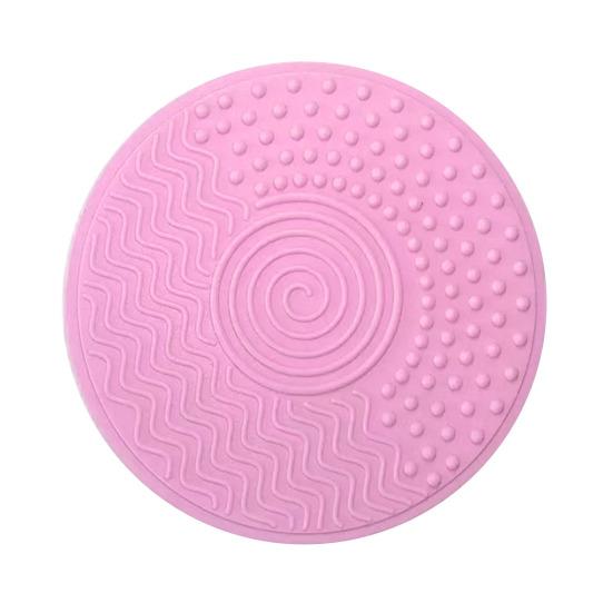 Makeup Brush Cleaner Soap with Silicone Cleaning Mat Portable Travel Multi-purpose Makeup Sponge Cosmetic Scrubber Cleaning Essential Oil
