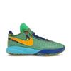LeBron 20 GS Kaleidoscope Kids Sneakers Green Electric-Algae Game-Royal DV3021-300