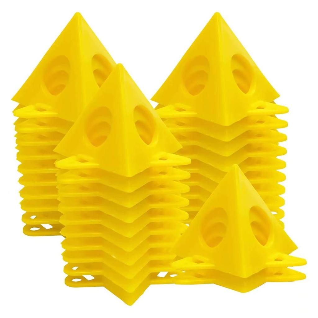 10/20/30 Pyramid-shaped Tripods, Triangular Brackets, Carpenters Paint and Paint Wooden Board Support Frame Foot Pads