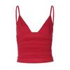 Women's Summer Solid Colour Sexy V-Neck Slim Small Camisole Tank Top