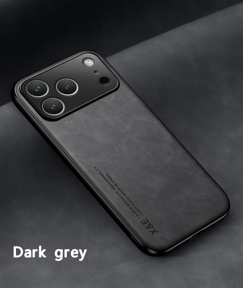 Ультратонкий Роскошный Кожаный Чехол Для Телефона Для iPhone 17 Pro Max 17Air 17Pro 17 Шелковистый На ощупь Мягкий Защитный Чехол Для Автодержателя