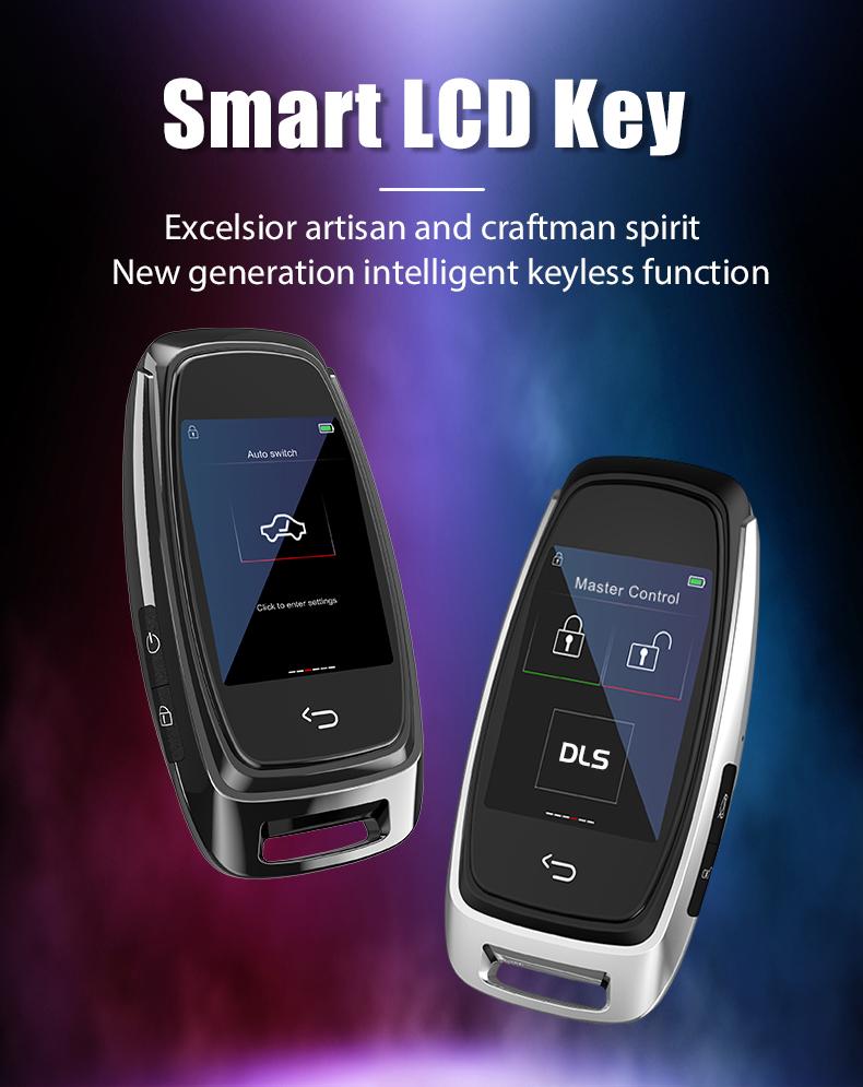 Universal LCD Smart Car Key for Nissan Vehicle Electronics for BMW Smart Remote Control Car Accessories