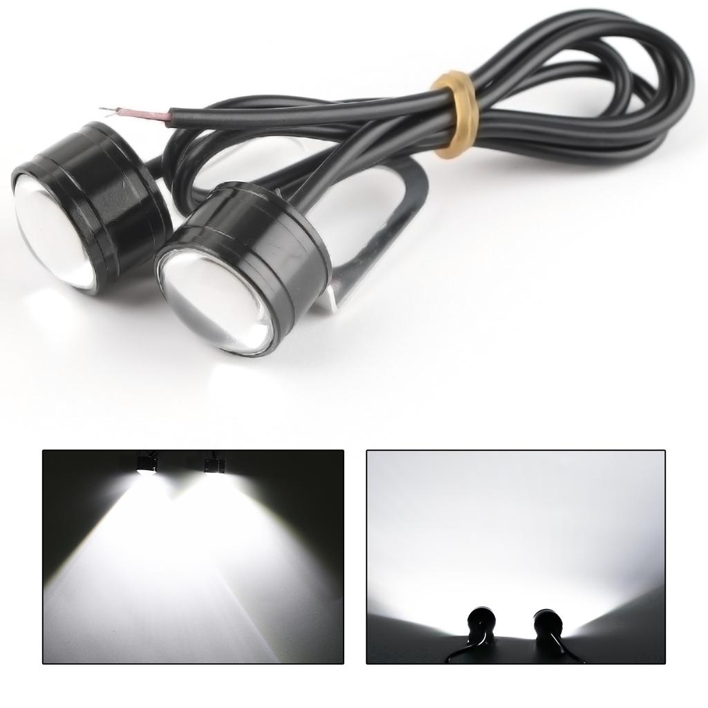 LED Auxiliary Motorcycle Headlight Fog light Accessories Motorcycle Mini Driving Light Spotlight Auto 12V Daytime Waterproof DRL