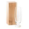 Wired Beans Le Series Beer Glass, 470ml, In a Japanese Cedar Box (Le Nove, Transparent, Clear)
