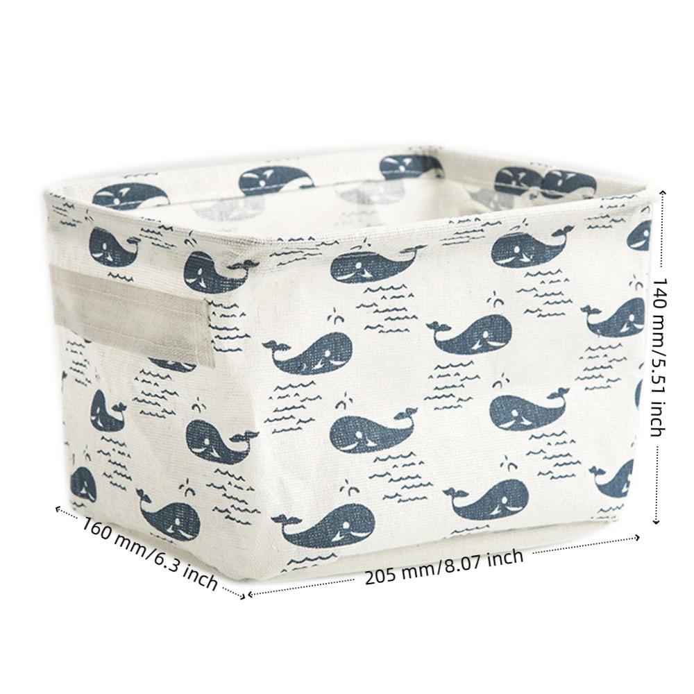 Косметический органайзер Настольный ящик для хранения Сумка для хранения нижнего белья Тканевая корзина для мелочей Дом