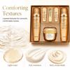 Tonymoly Интенсивный Уход Золото 24K Улитка Уход за Кожей Набор Тонер Сыворотка Эмульсия Крем 6 предметов