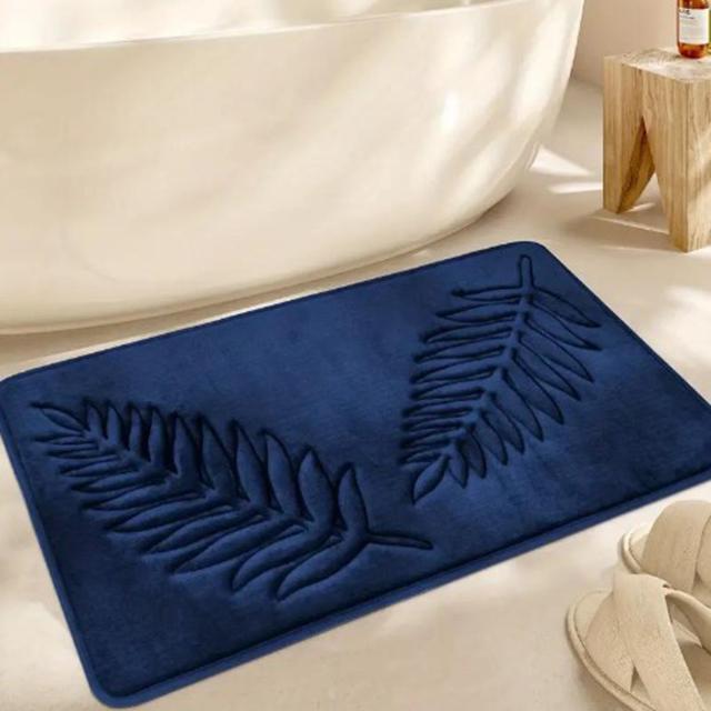 1 шт. коврик для ванной комнаты с сильным водопоглощением, нескользящий коврик для ванной, подходящий для гостиной, спальни, кухни, входа