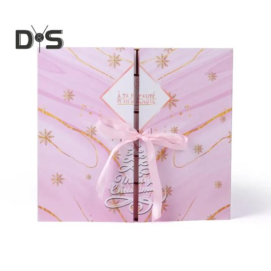 DIY Christmas Advent Calendar Boxes 2024 Empty Box To Fill 24-Day Christmas Countdown Calendar Make Fill Your Own Christmas Gift Box