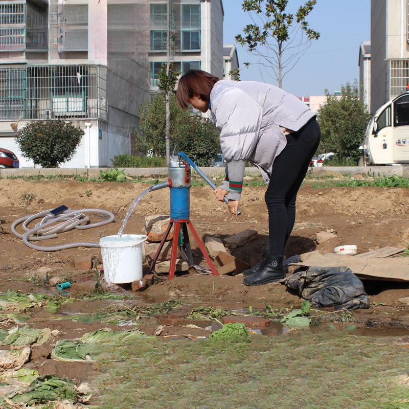 Traditional Hand-Operated Freeze-Resistant Water Well Pump