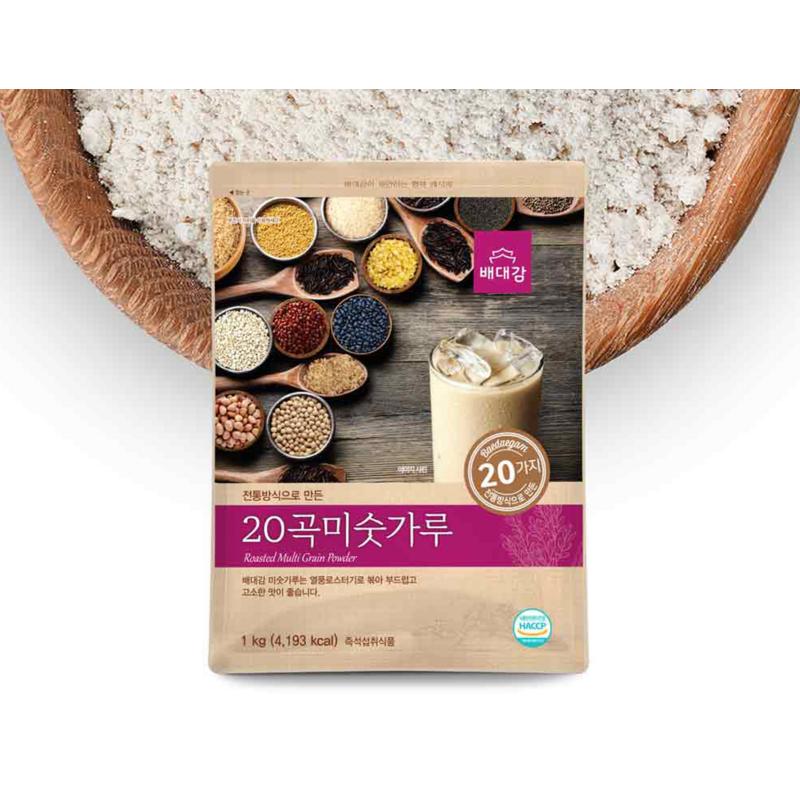 Baedaegam 20 grain misut powder, 1kg, 5 pieces