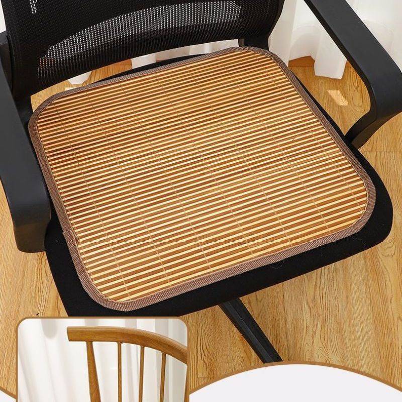 Large summer summer bamboo mat seat cushion summer breathable computer chair heightened insole cool mat cool universal placemat chair