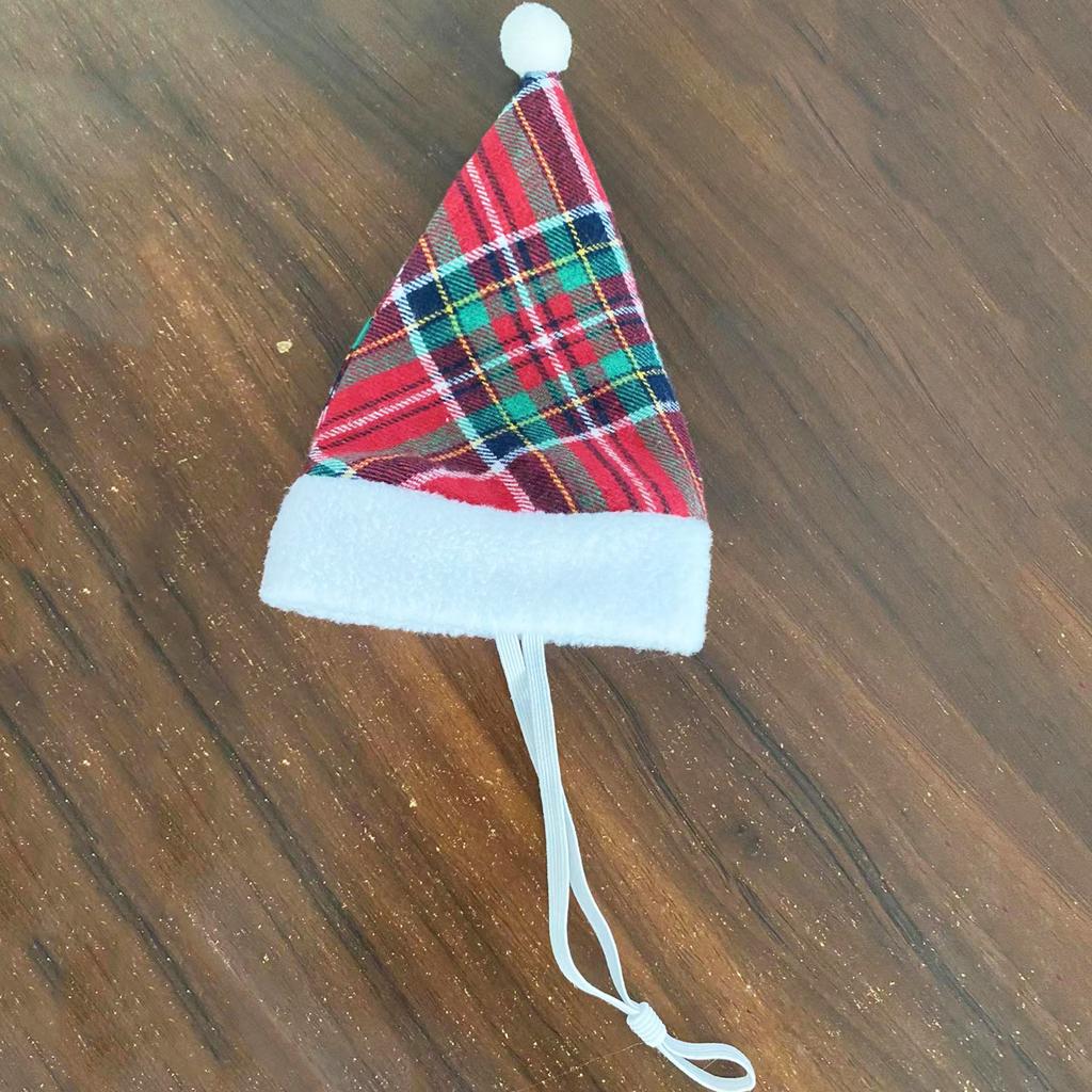 Pet Dog Christmas Cat Hat Cap Puppy Dog Accessories for Small Dogs Dog Hats for Cats Chihuahua Dog Costumes Pet Supplies