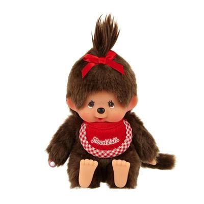 Кукла Sekiguchi Monchhichi Премиум Стандарт SS Девочка Коричневая 228584 В14 x Ш9 x Г7см