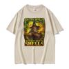 Outta Spells But Not Outta Shells Ironic Wizard T Shirt Funny Fantasy Meme T Shirts Men Women Fashion Summer 100 Cotton Tshirt