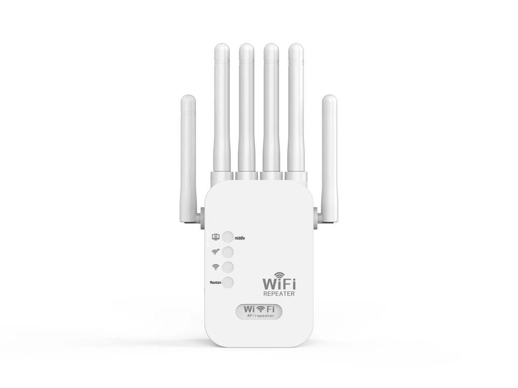 Двухдиапазонный усилитель WiFi сигнала 1200 Мбит/с с функцией роутера AP (2,4 и 5,8 ГГц)