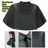 Hair Dye Tools Short Square Black Waterproof Hairdressing Salon Barber Hair Cutting Cape Cloth Wrap Hairdressing Cape Barber