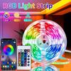 Светодиодная лента RGB 5 В USB – SMD 5050 гибкая диодная лента с Bluetooth APP синхронизацией музыки и 24-кнопочным пультом дистанционного управления для украшения дома на Рождество