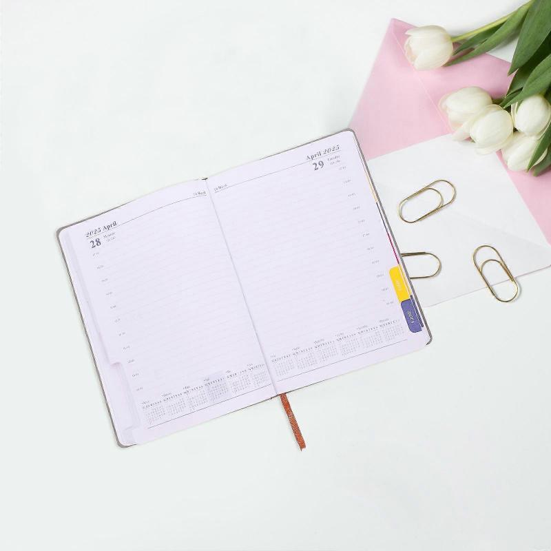 Yearly Planner Notepad for Daily Planning Office Work 2025 Notepad