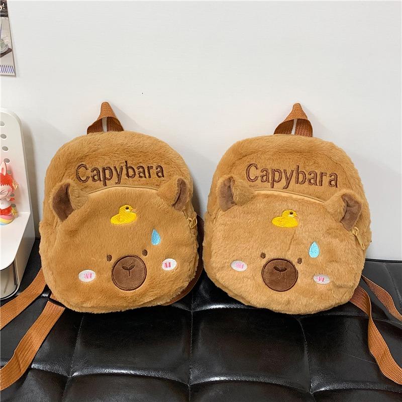 Осень и зима новые игрушки плюшевая сумка мультяшный детский рюкзак студенческий рюкзак