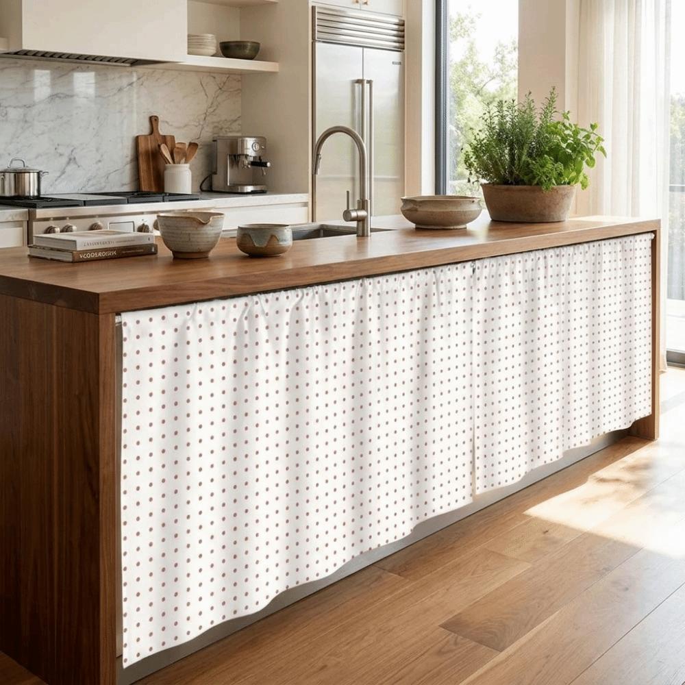 Dust-Proof Cabinet Cover Curtain Wear-resistant Shoe Cabinet Curtain Miscellaneous Cabinet