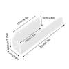 Transparent Black Hand Towel Holder Wall Mounted Towel Hanger  Bathroom Kitchen Toilet Laundry Room