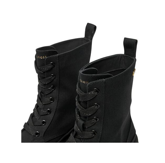 Ботильоны Tommy Hilfiger FW0FW08200, черные