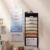 Rainbow Accordion Bag: Handheld or Hanging, Office Document Organizer