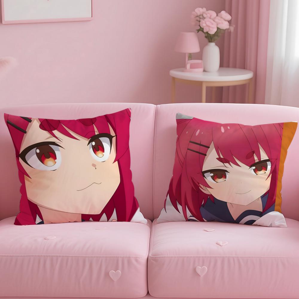 Популярная игра NEKOPARA Наволочка Мягкая Легко стирающаяся Наволочка для подушки Универсальная для дивана кровати путешествий и офиса