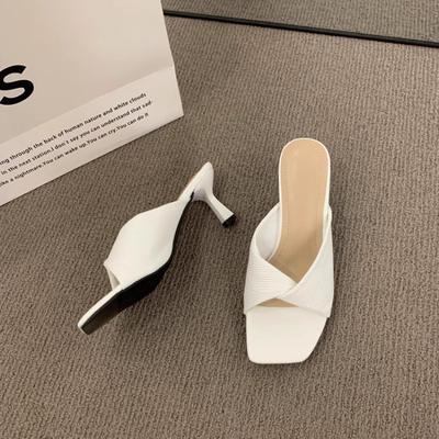 Высококачественные босоножки с открытым квадратным носком и высоким каблуком для женщин в стиле феи