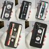 Cassette Mix Tape Cover For Samsung Galaxy A34 A35 A14 A15 A25 A53 A33 A13 A52 A32 A12 A51 A71 A54 A55 Case