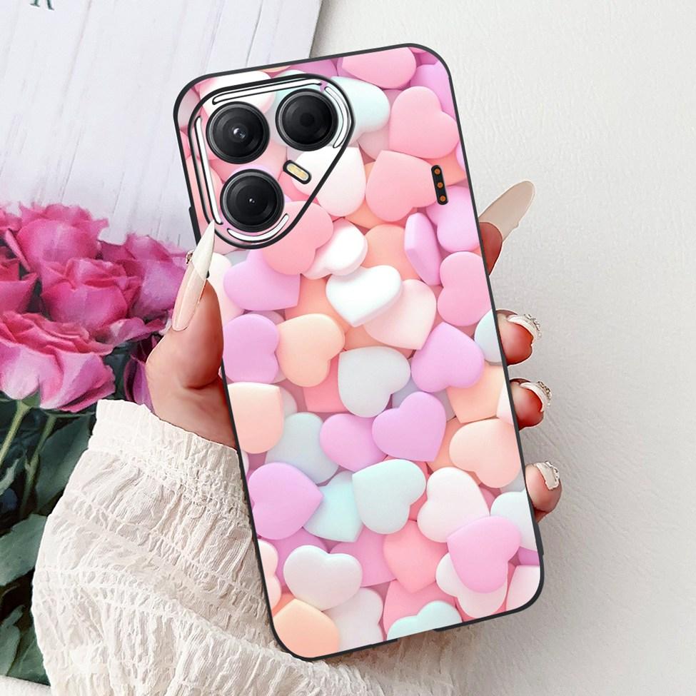 For Tecno Pova 7 5G Cover Case LJ7 Luxury Butterfly Love Fashion Flowers Cool Lion Painted Phone Case For Techno Pova7 5G Bumper