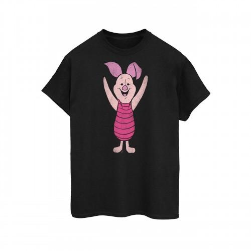 Winnie the Pooh Womens/Ladies Piglet Cotton Boyfriend T-Shirt